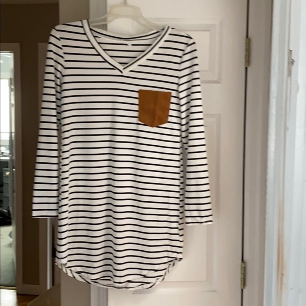 Striped Tshirt Dress